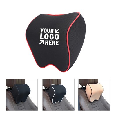 Car Memory Foam Headrest Pillow