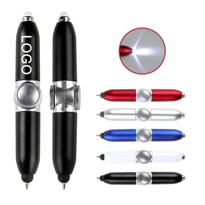 Rotating Stress-Relief Glowing Ballpoint Pen