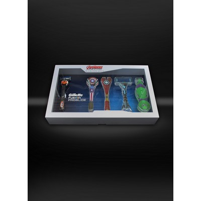 Gillette Die-Cut Window Box