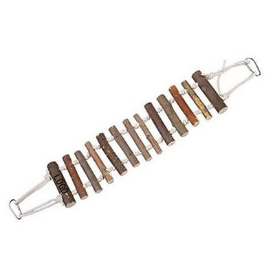 Parrot Bird Toy Wooden Suspension Bridge