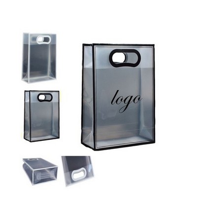 Transparent Frosted Tote Bag