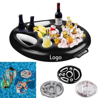 Summer Inflatable Pool Beer & Beverage Tray
