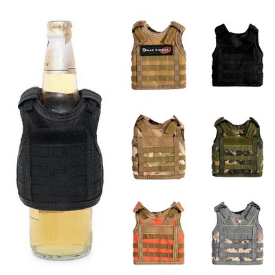 Vest-Shaped Bottle Holder Can Cooler
