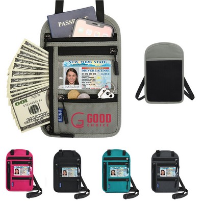 Multifunctional Neck Passport Holder