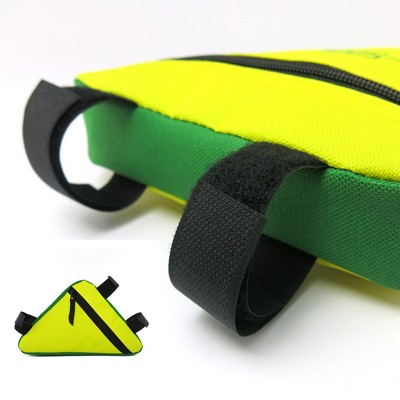 Customized Bicycle Frame Storage Triangle Tube Front Pouch Saddle Bag