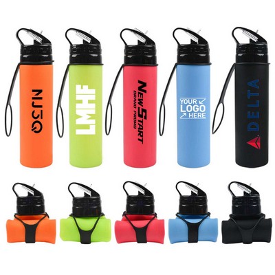 Silicone Foldable Water Bottles