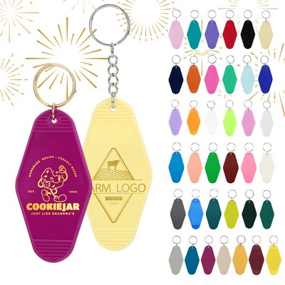 Classic Style Motel Key Tag