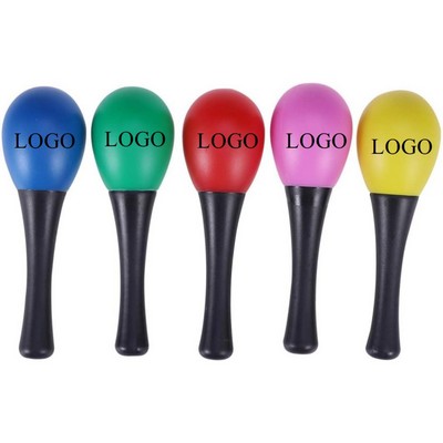 Fun Sound Plastic Sand Hammer Toy