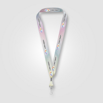Orris rPET J Hook Lanyard - 36" x 1" - Sublimation