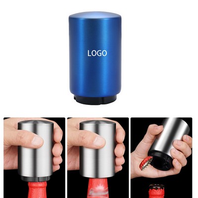 Convenient Automatic Stainless Steel Magnetic Bottle Opener