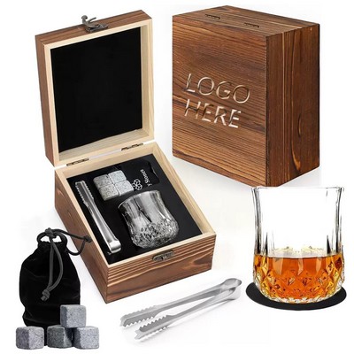 Whisky Stones Glass Gift Set