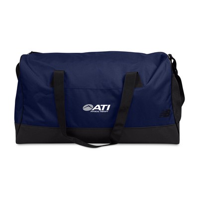 New Balance® Essentials Recycled rPET Large Duffel - Navy