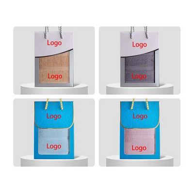 Gift Box Set Bamboo Fiber Towel