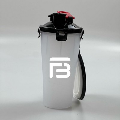 Double Mouth Pet Water Bottle