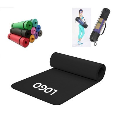EVA Non-Slip Yoga Mat with Carry Bag for Home Gym