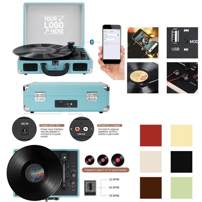 Retro Wireless Turntable