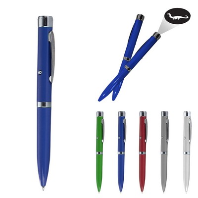 LED Projection Ballpoint Pen