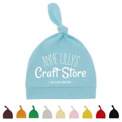 Adjustable Knot Baby Beanie