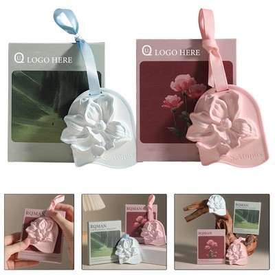 Crape Myrtle Flower Shaped Plaster Incense Burner