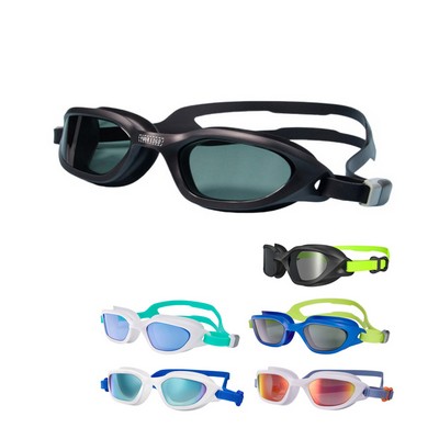 Wide View HD Anti-Fog Swim Goggles for Adults