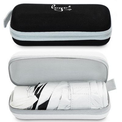 Umbrella With Capsule Box Customizable Logo