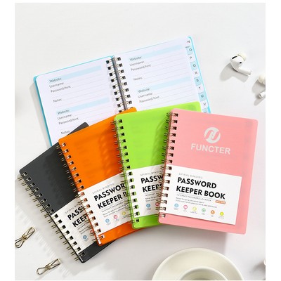 A6 PP Journal Double Spiral Notebook