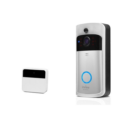 Bell+Howell Inview Video Doorbell W/Chime Accessory - Silver