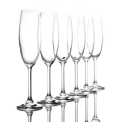 USA MADE 6 oz Champagne Celebration Toasting Flute Glass