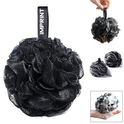Strap Loofah Charcoal Bath Sponge