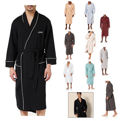 Unisex Lightweight Waffle Robe