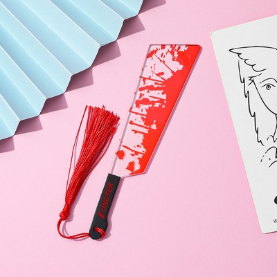 Acrylic Halloween Machete Bookmark