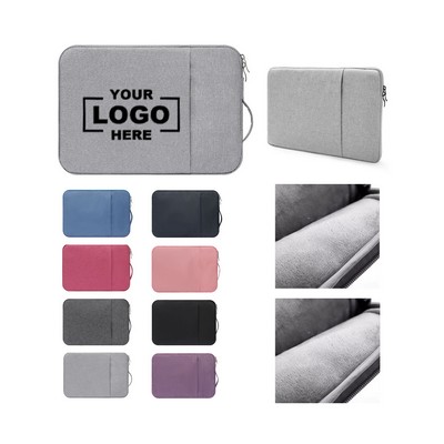 Portable 13"-17" Oxford Notebook Sleeve with Grip