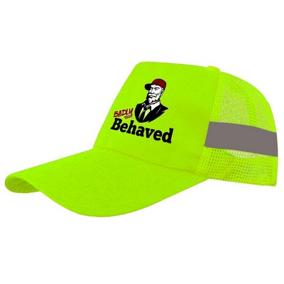 High-Visibility Reflective Cap