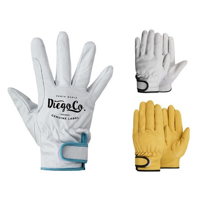 Anti-slip Leather Work Gloves