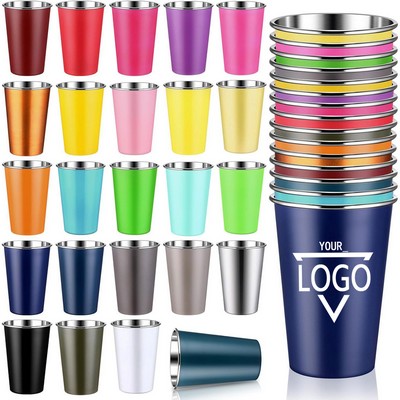 Stainless Steel Anti-drop Stackable Water Cup