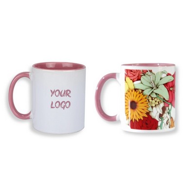 11oz Two-Tone Ceramic Mug