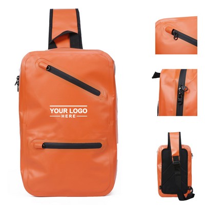 Waterproof Crossbody Chest Bag, Sling Shoulder Pack for Daily and Outdoor Use