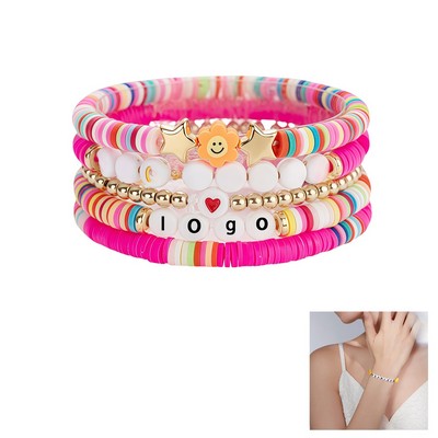 Custom Beaded Friendship Bracelet Gift