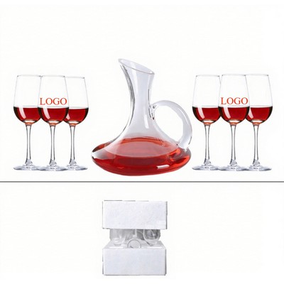 A Decanter And Wine Glass Gift Box