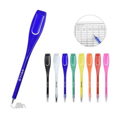 Golf Scoring Pencil