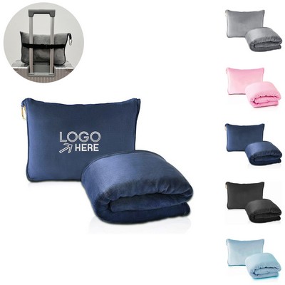 2" 1 Travel Blanket And Pillow