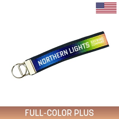 5" Sublimated Key Strap w/ Nickel Plated Hardware