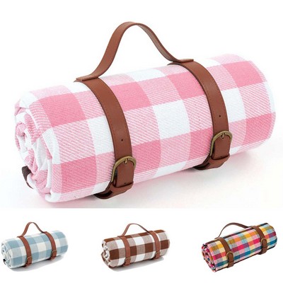 78"x78" Thicken Acrylic Fabric Picnic Blankets