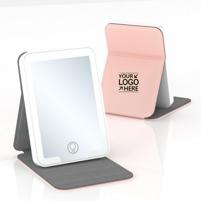 Portable Holster Pocket LED Makeup Mirror