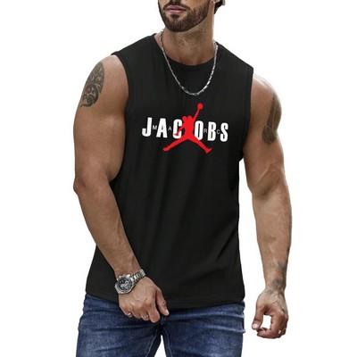 Unisex Cotton Tank Top Customizable for Printing