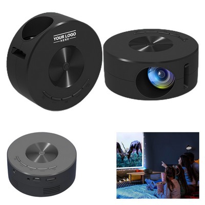 Portable Mini LED Projector with HD Display