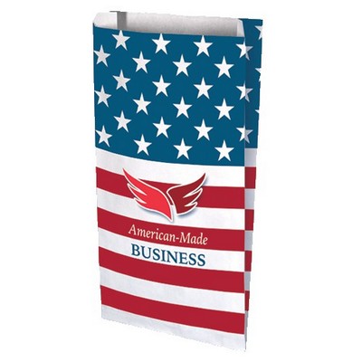 Digital Full Color Merchant 2-Sided Paper Bag with Gusset (9" x 16" x 2.5")