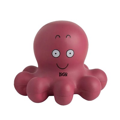 Elastic Cute Octopus Fun PU Stress Reliever Toy