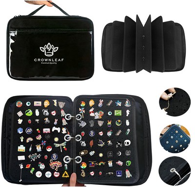 Pins Collection Storage Organizer Case