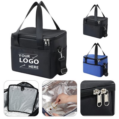 Outdoor Picnic Cooler Bag(9.84"x 7.87"x 8.66")